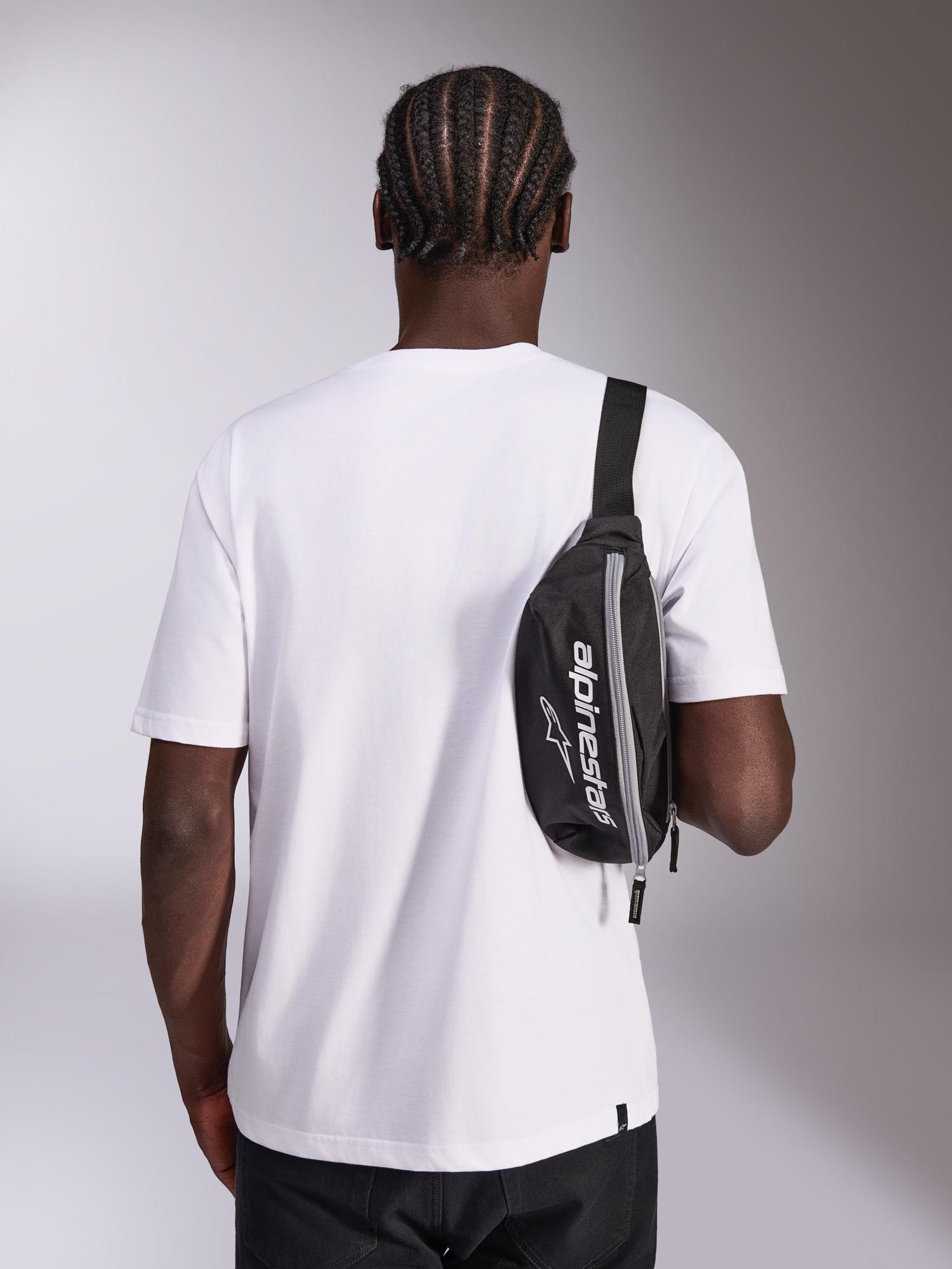 Alpinestars Only Linear Hip Bag black/white Figure 3