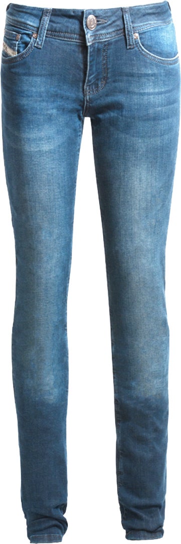 John Doe Betty High XTM Damer Jeans Let Stenvask 36 L32 Figur 1