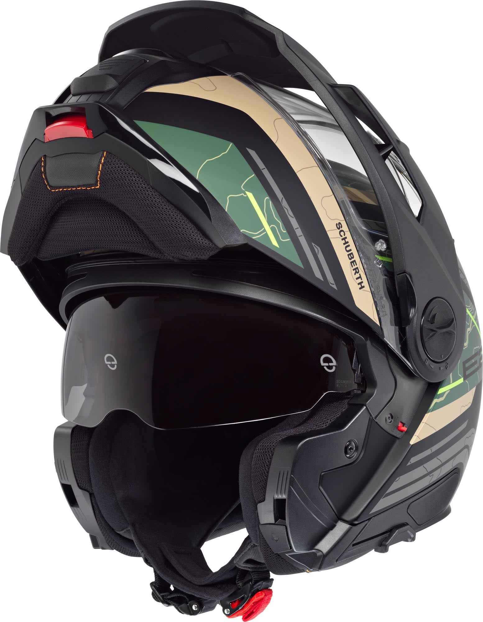 Schuberth E2 Expedition Čelada zelena M (57) Slika 8