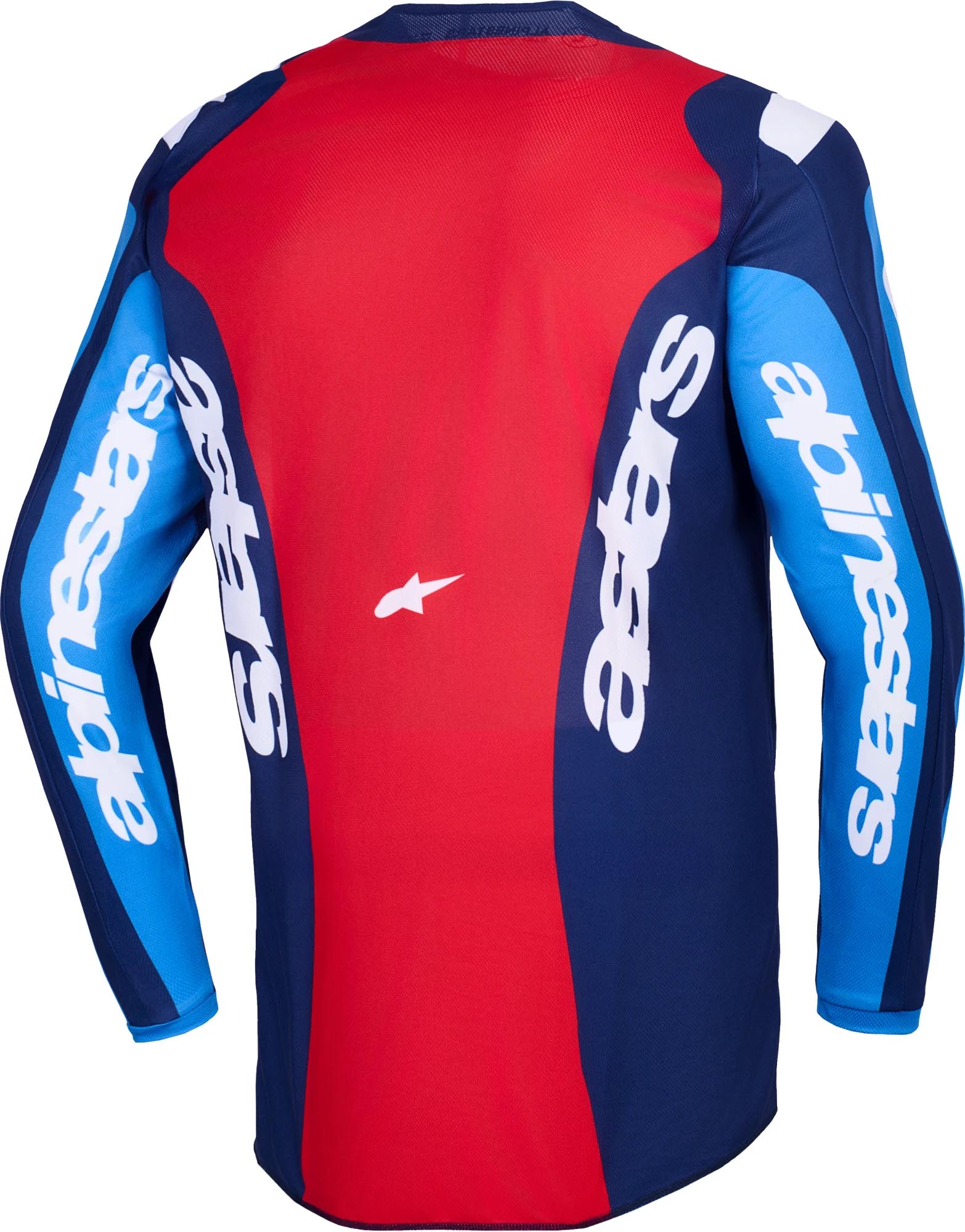 Alpinestars Fluid Grid Maillot de motocross bleu/rouge M Figure 2
