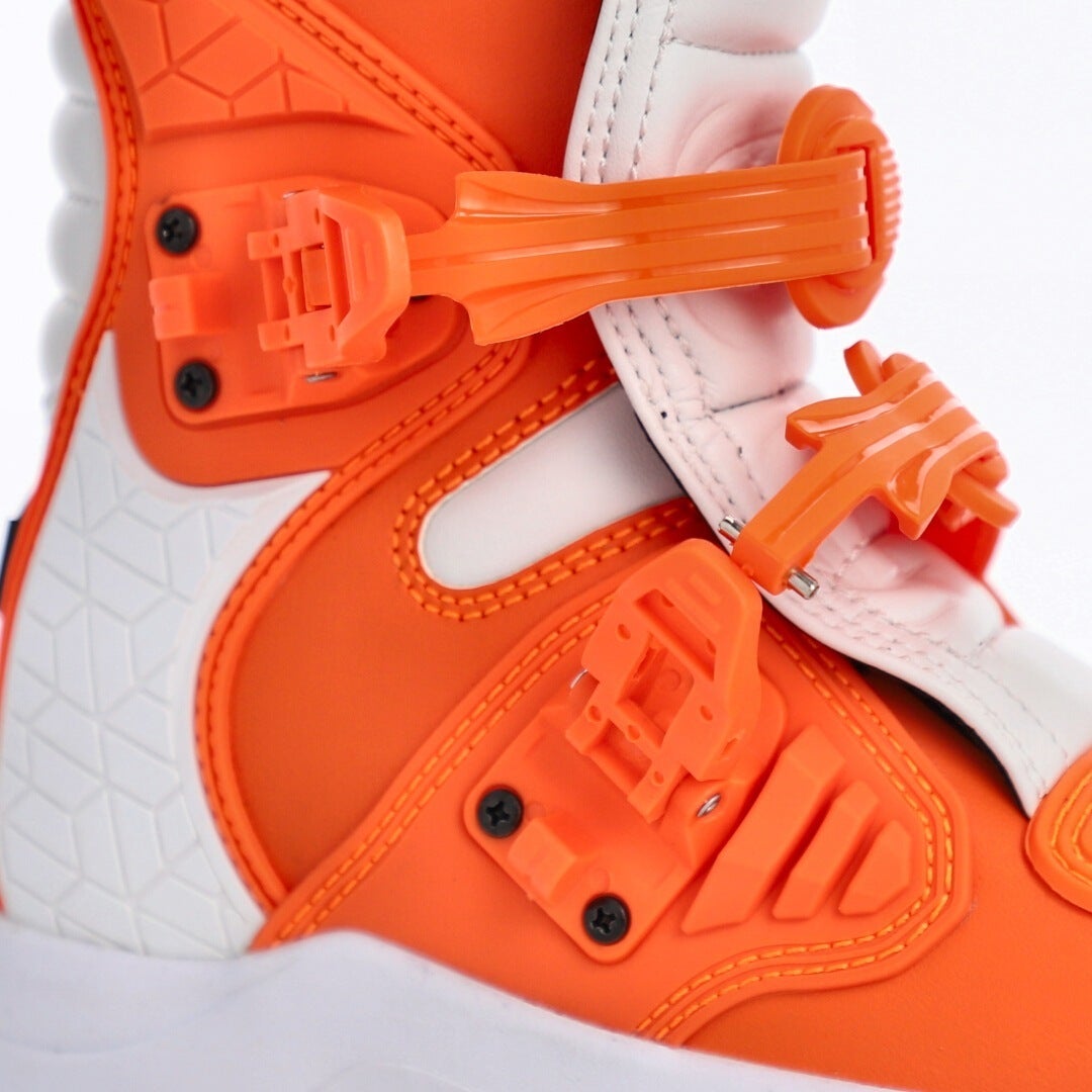 Acerbis X-Team JR Kids Botas de motocross Laranja/Branco 39 Figura 2