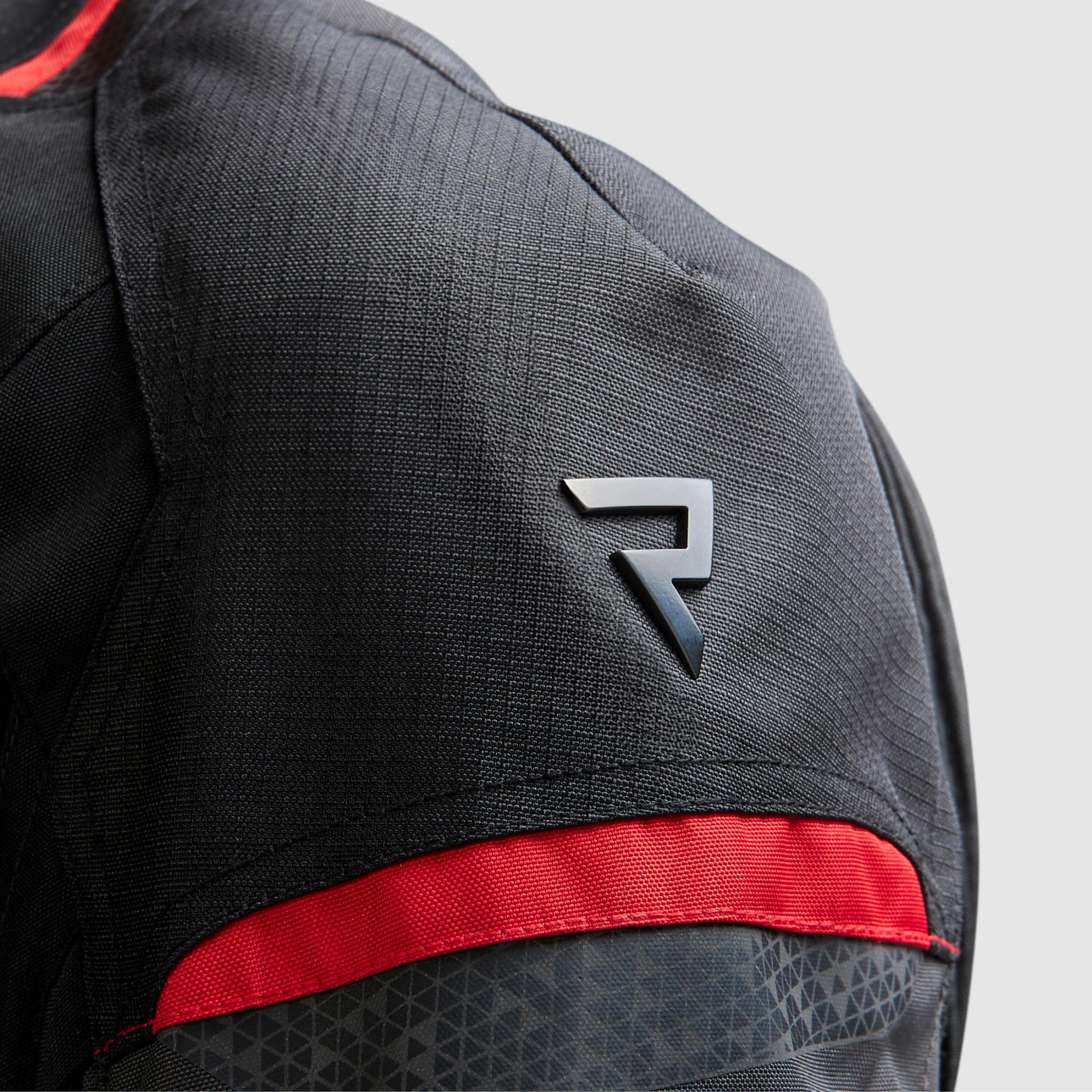 Rebelhorn Cubby 5 waterproof Motorcycle Textile Jacket dark grey/black/red 5XL Figure 10