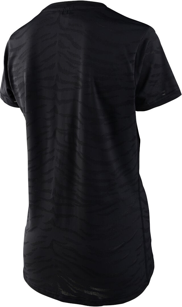 Troy Lee Designs Lilium Tiger Jacquard Ladies Short Sleeve Bicycle Jersey black S Figure 2