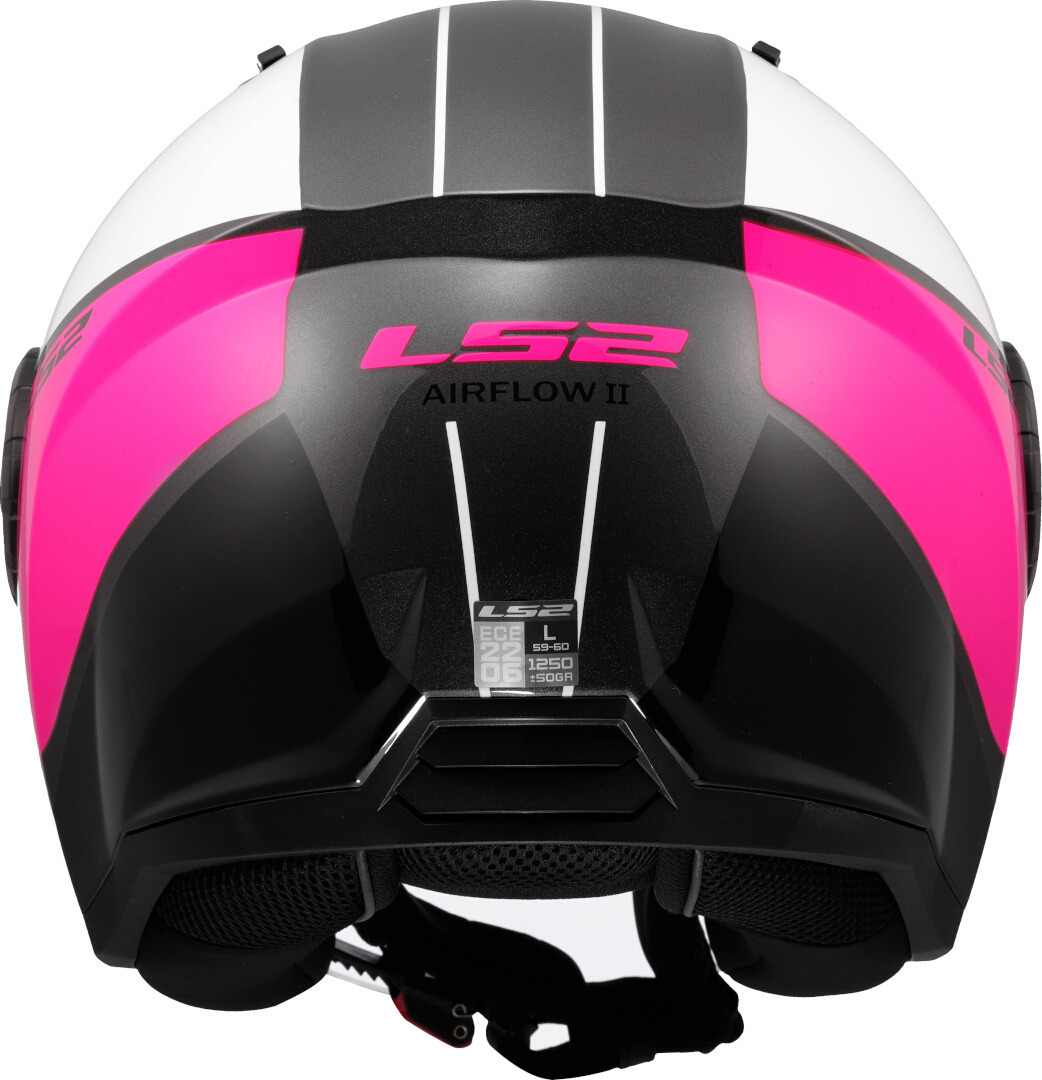 LS2 OF616 Airflow II Cover Cască cu reacție Alb/roz S (55/56) Figura 4