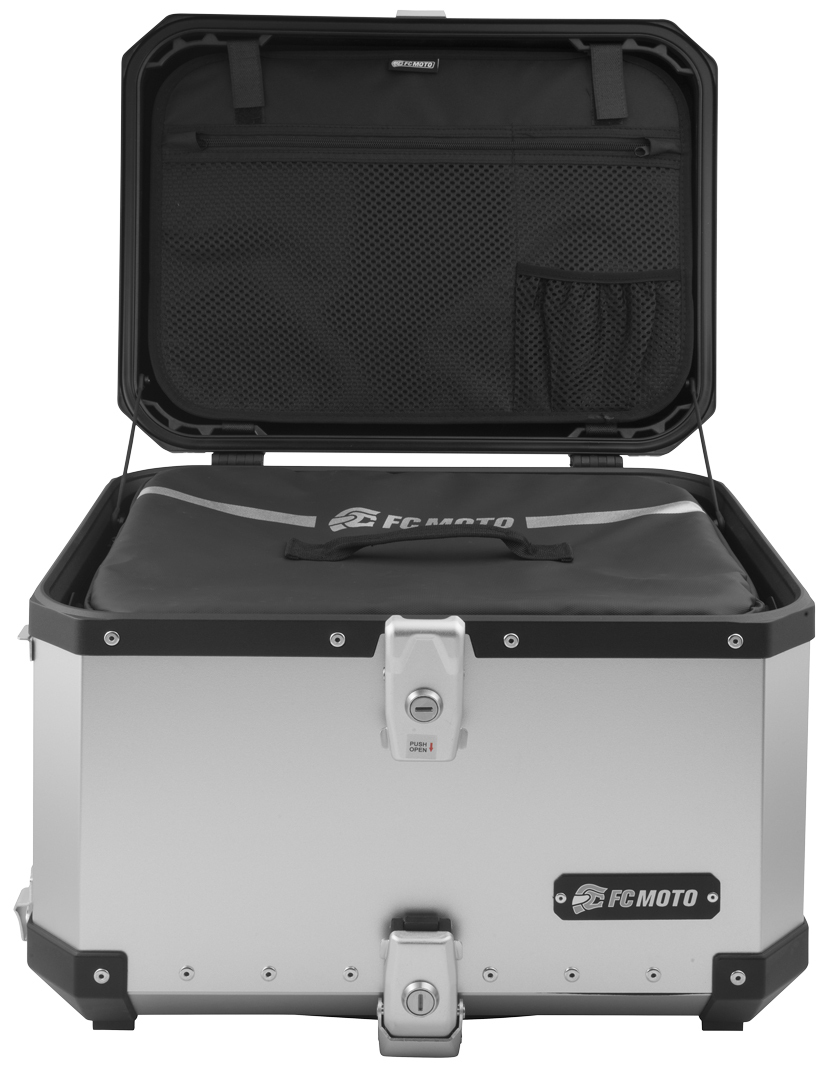 FC-Moto Alu Topcase Trolley 58 L Valiză Argint Figura 7