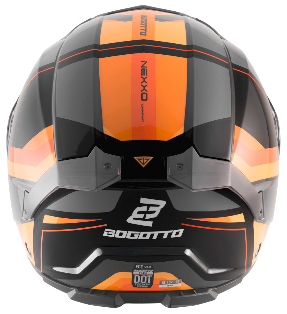 Bogotto FF404 Ezion Casque modulable noir/orange XL Figure 6