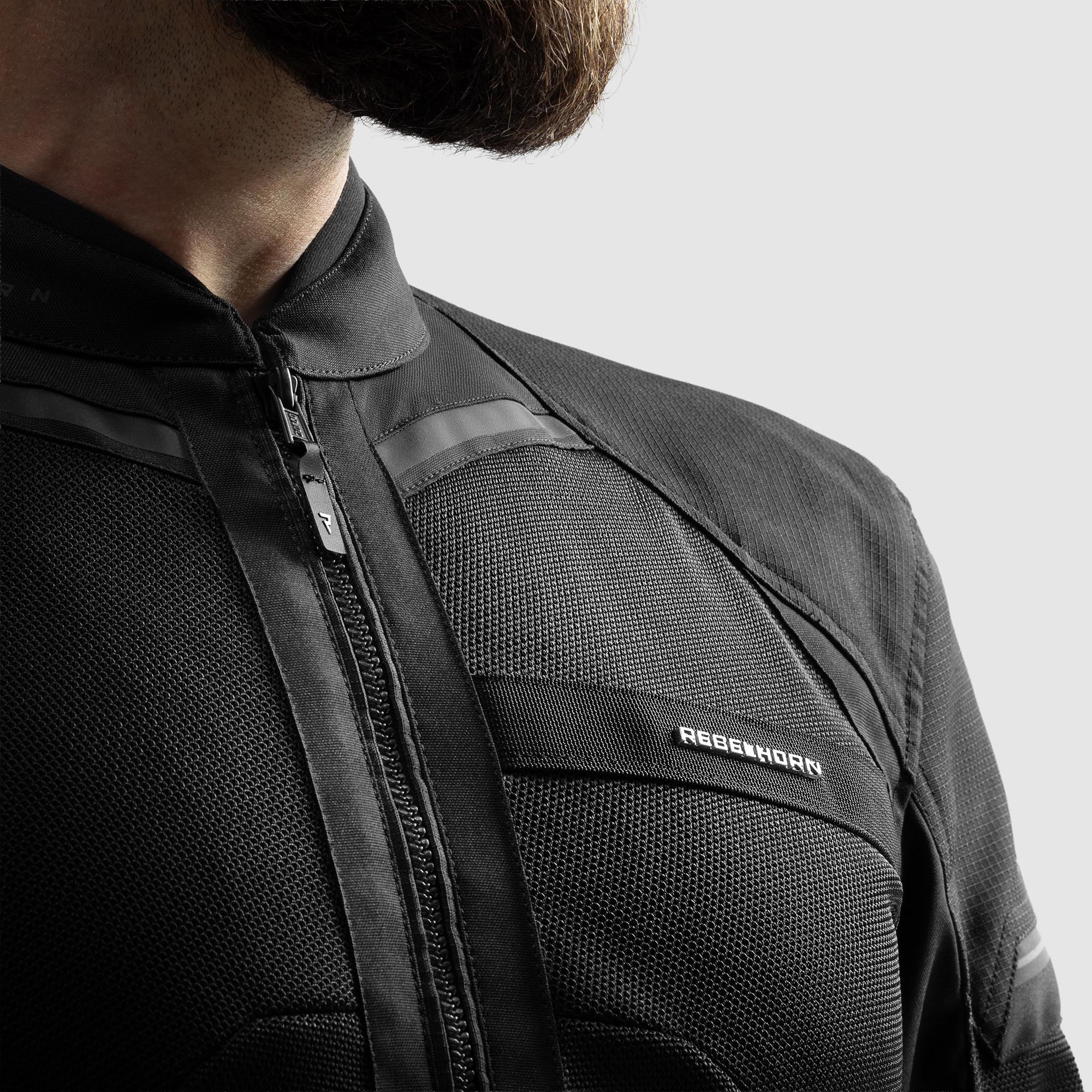 Side view of Rebelhorn Scandal 3 Motorcycle Textile Jacket