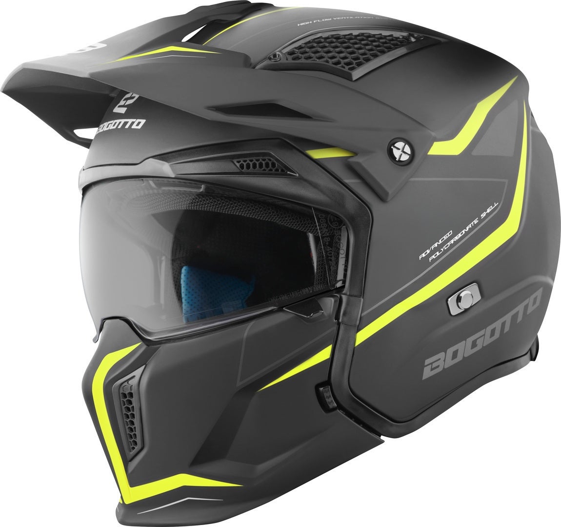 Side view of Bogotto Radic WN-ST 22.06 Helmet