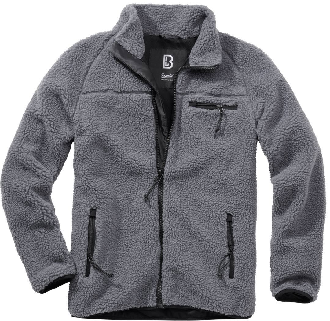 Brandit Teddyfleece Jacke anthrazit 5XL Abbildung 1