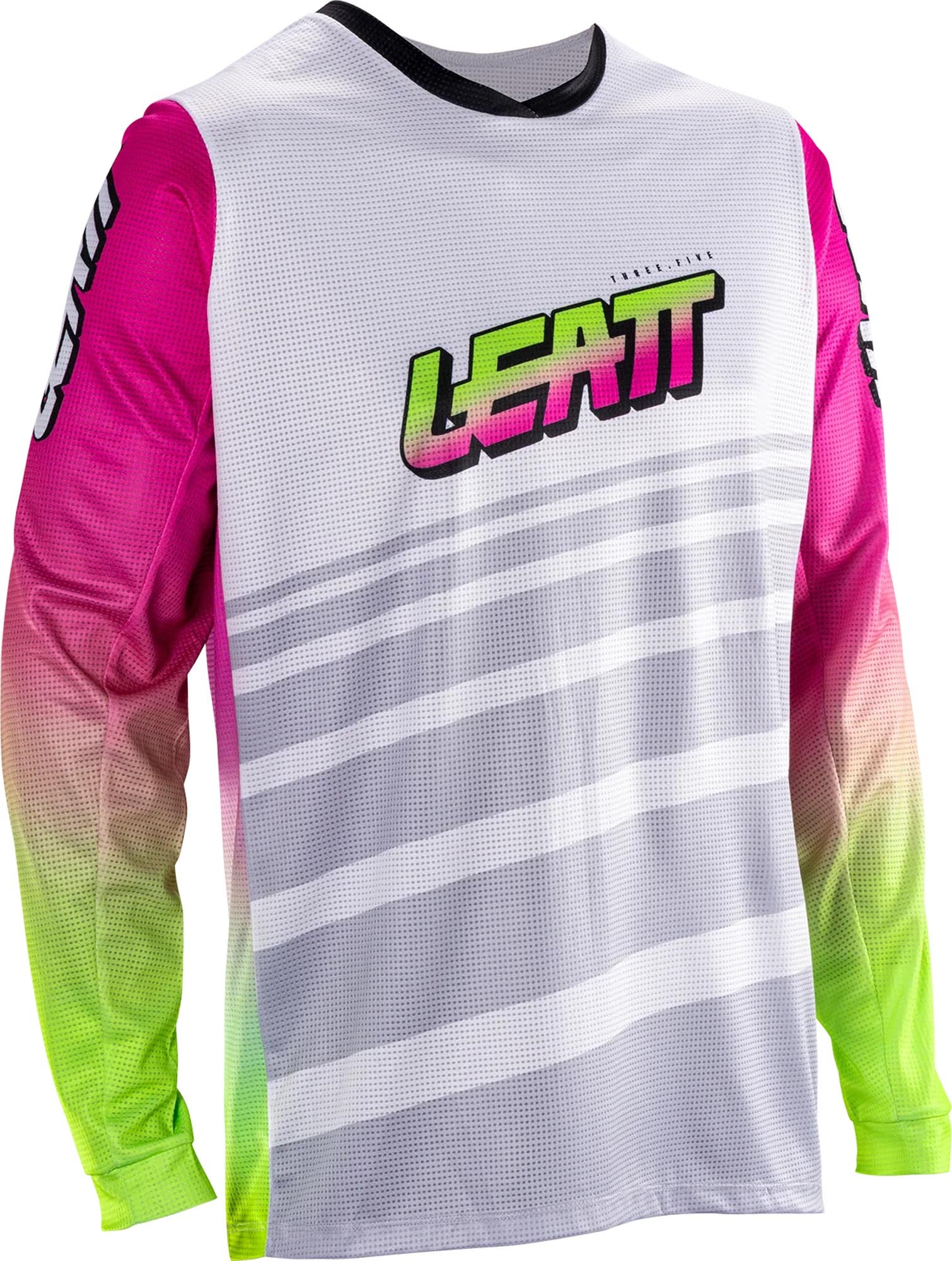 Leatt Moto 3.5 Lines Maillot Motocross rose M Figure 1