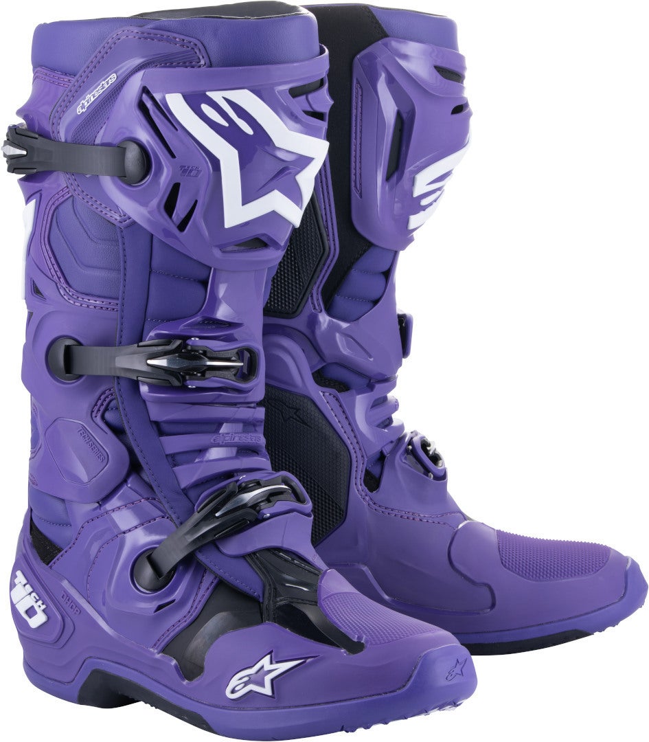 Alpinestars Men's Purple Tech 10 Motocross Boots