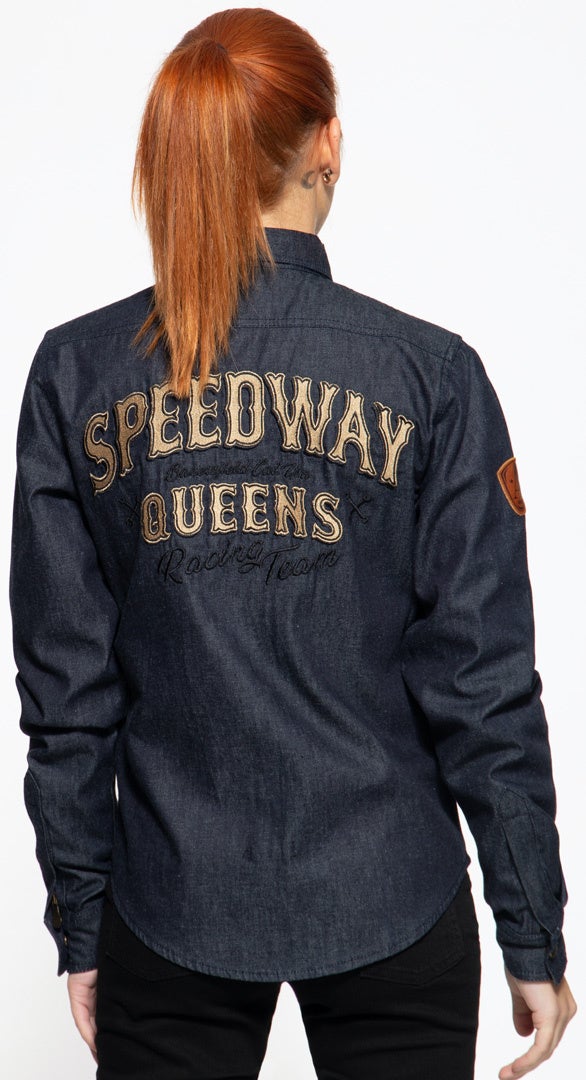 Queen Kerosin Speedway Queens Camicia Da Donna XS Figura 4