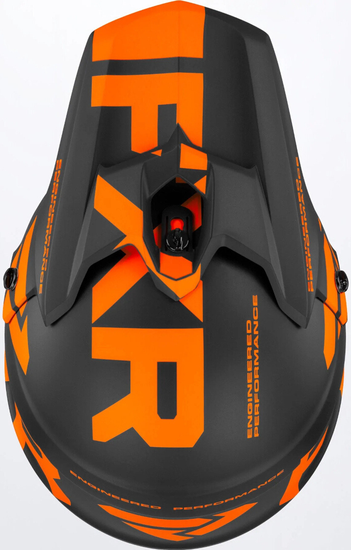FXR Torque Team Snescooterhjelm sort/orange XL (61/62) Figur 3