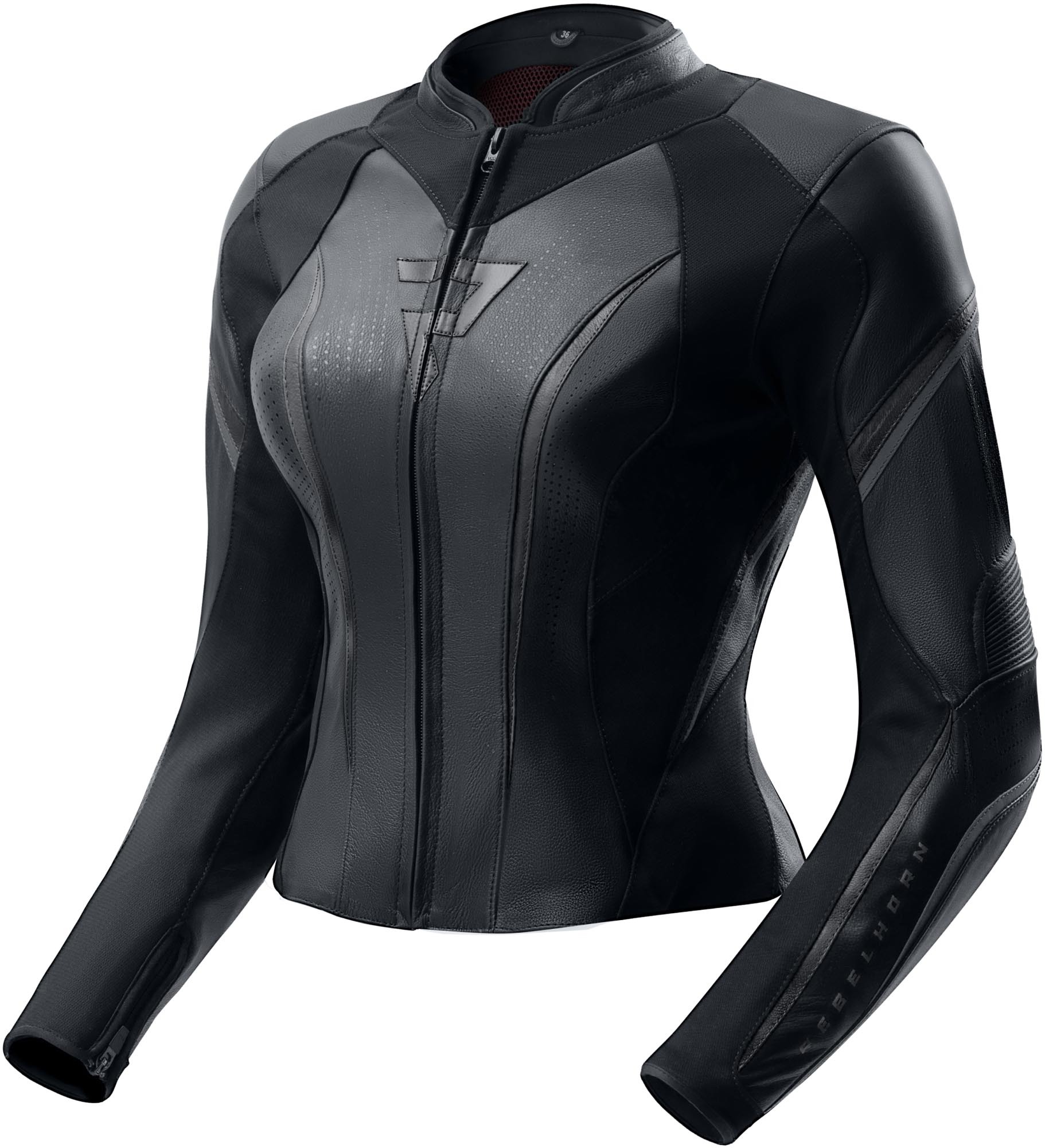 Rebelhorn Diva ST Ladies Motorcycle Leather Jacket black 40 Figure 1