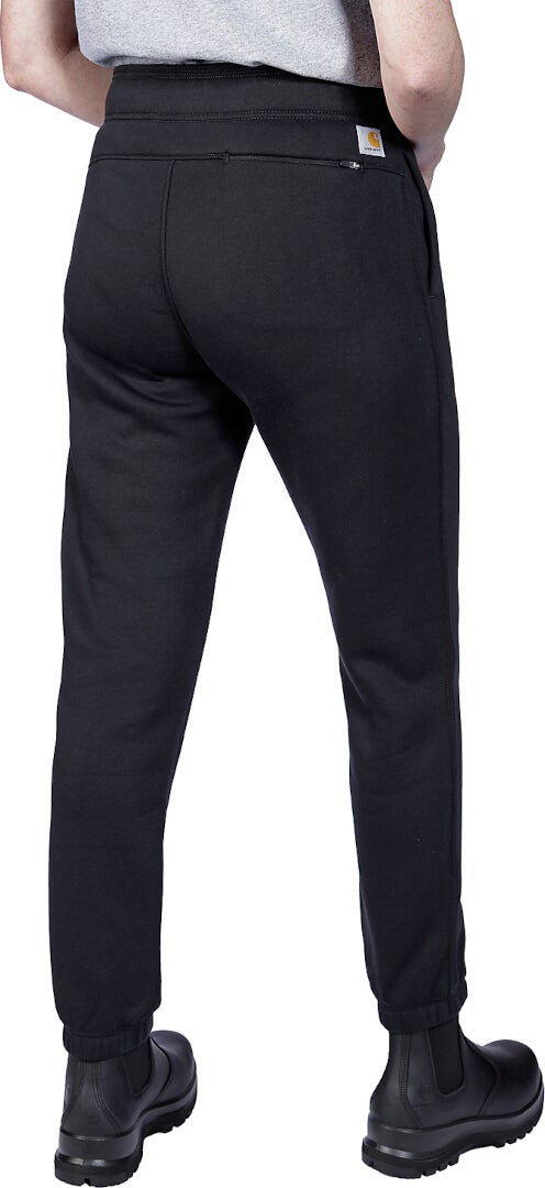 Carhartt Relaxed Fit Fleece Joggingbukser til damer Sort S Figur 5