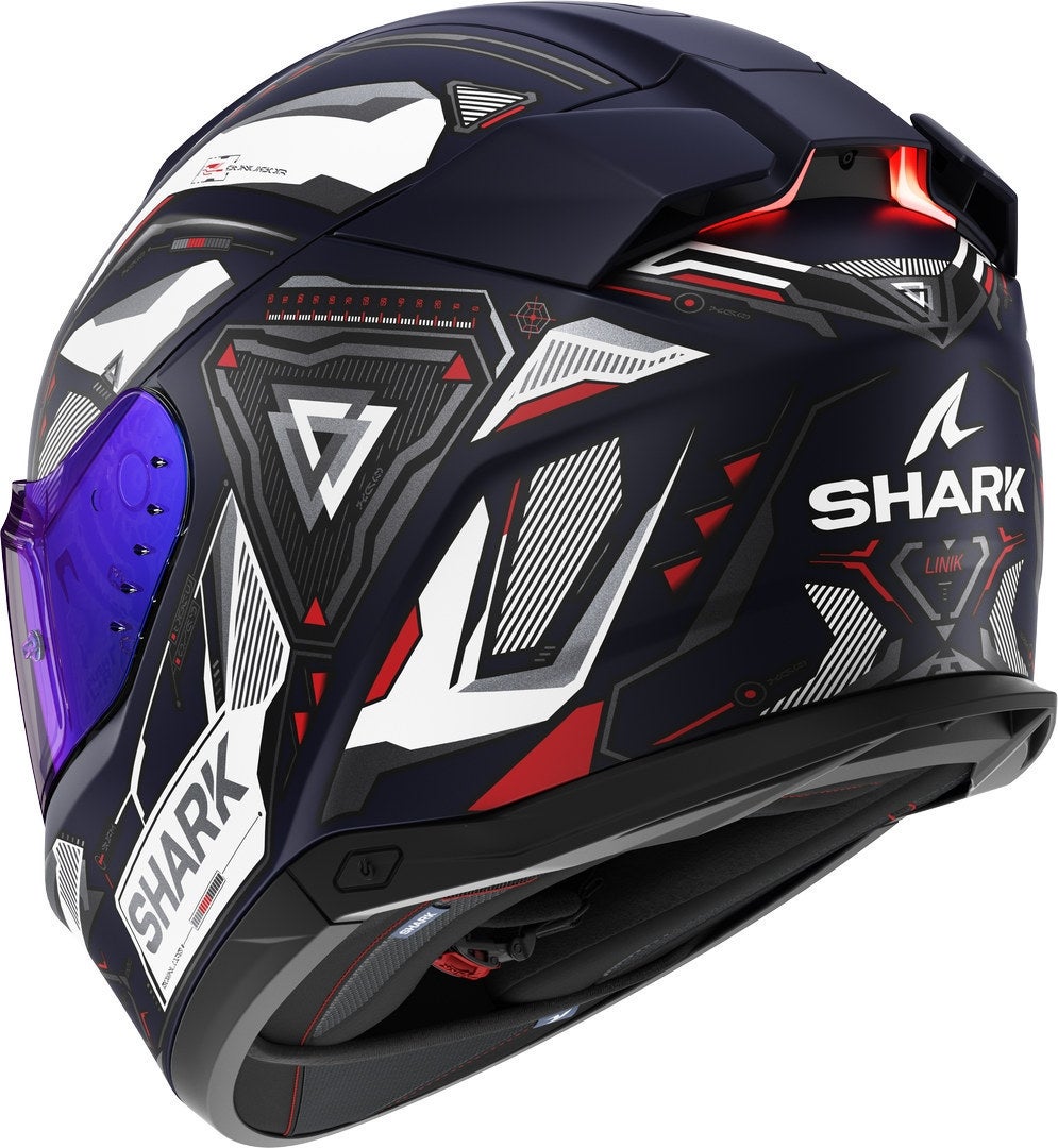 Shark Skwal i3 Linik Helmet blue matt/red M (57/58) Figure 6