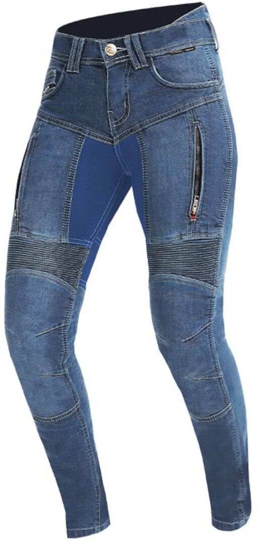 Trilobite Parado Blue Monolayer Slim Jeans da moto da donna 26/32 Figura 2