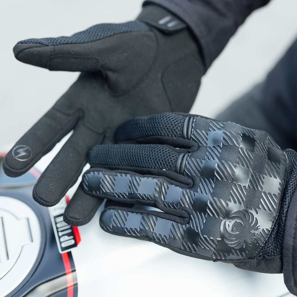 Merlin Barrett Mesh D3O Motorrad Handschuhe S Abbildung 3