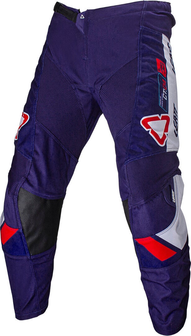Leatt 3.5 Ride 2024 Motocross Jersey and Pants Set blue/black/white 2XL Figure 4