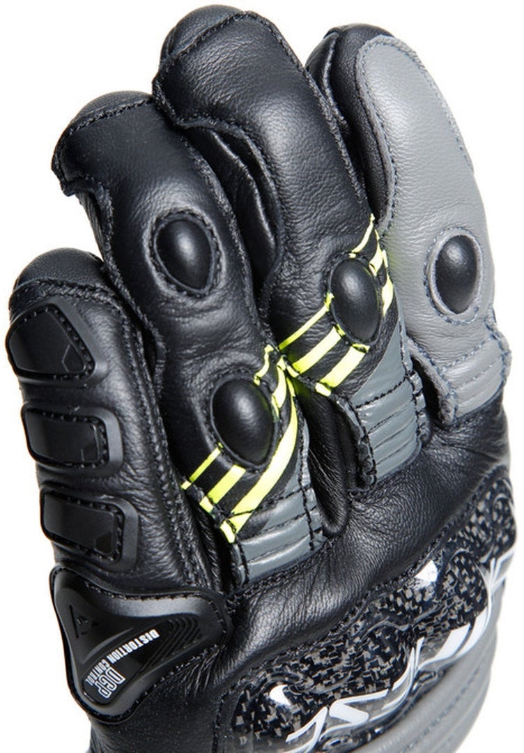Dainese Druid 4 Motorcykelhandsker sort/grå/gul M Figur 7