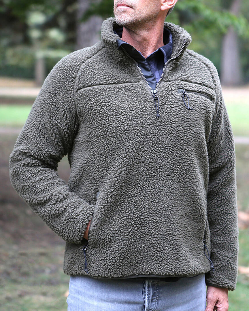 Brandit Teddyfleece Pullover olive L Figure 2