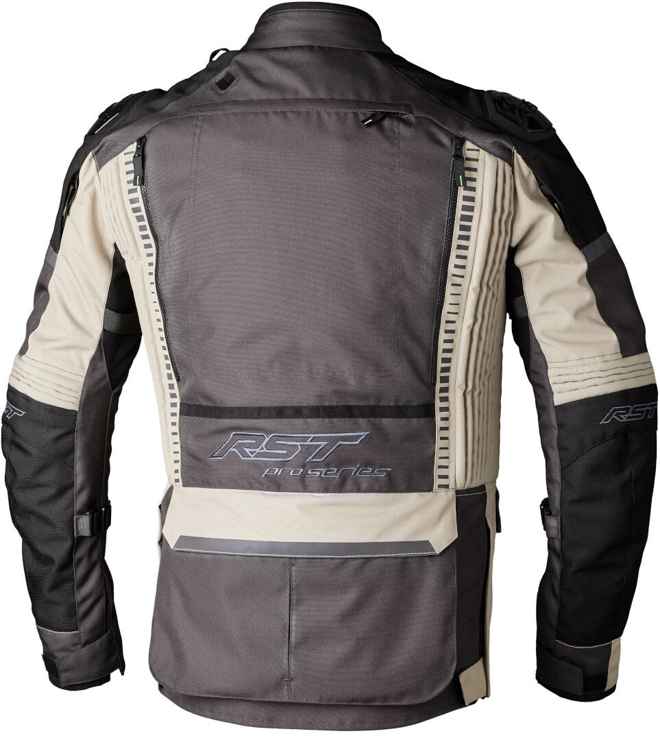 RST Pro Series Ranger Motorfiets textiel jas zand/zwart M Figuur 2