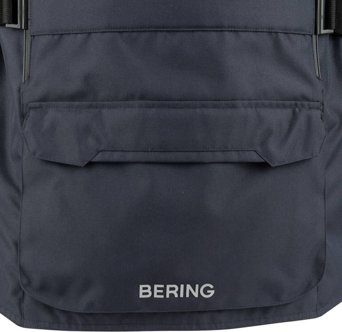 Bering Calgary wasserdichte Motorrad Textiljacke schwarz/grau XL Abbildung 4