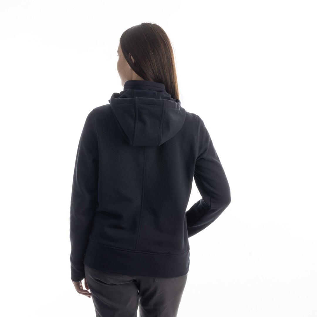 Klim Basin レディースジップパーカー 黒 M 図3