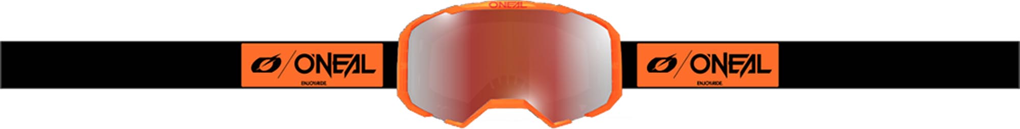 Oneal B-22 Core Lunettes de motocross noir/orange Figure 4