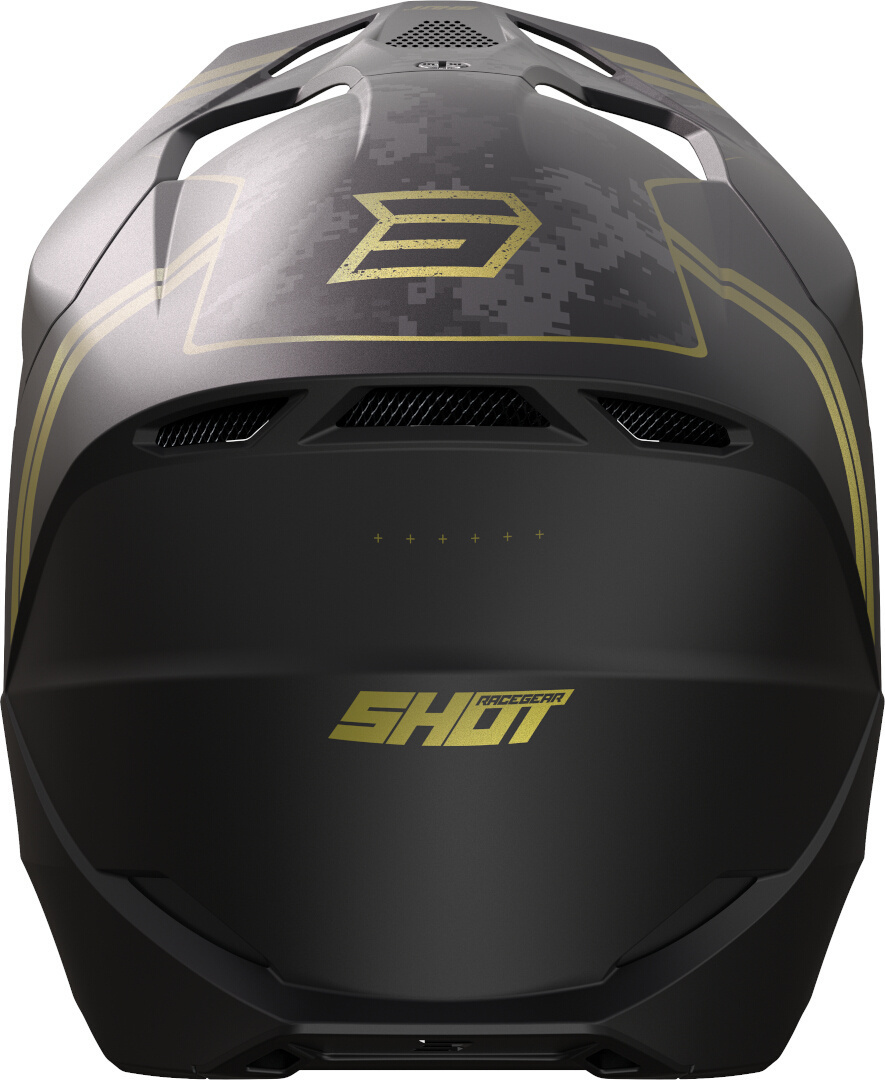 Shot Furious Army Cască de motocross Negru/Auriu M (57/58) Figura 2
