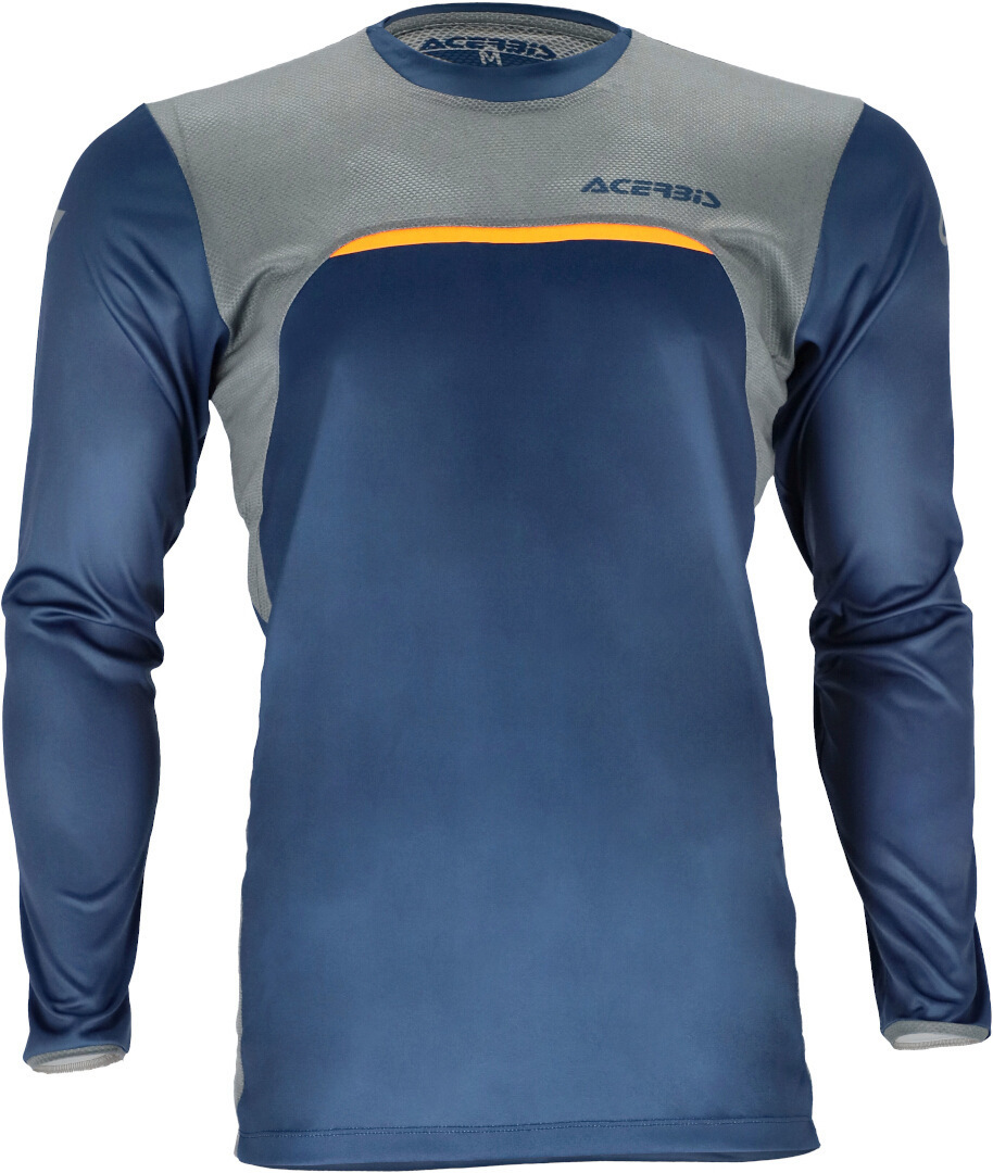 Acerbis X-Duro Motocross Jersey Blå/orange L Figur 5