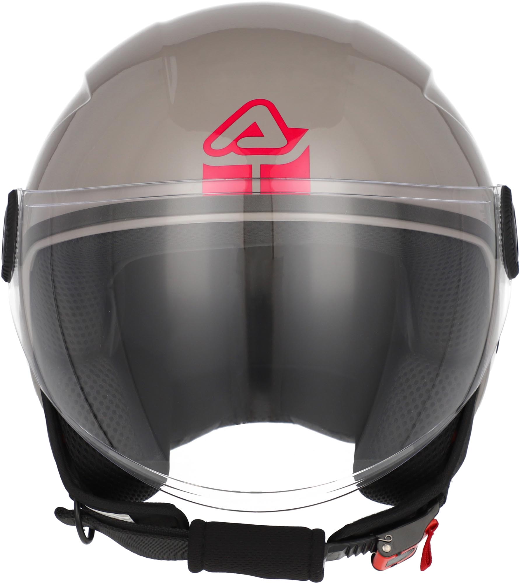 Acerbis Brezza Casco Jet grigio/marrone XL (60/61) Figura 4