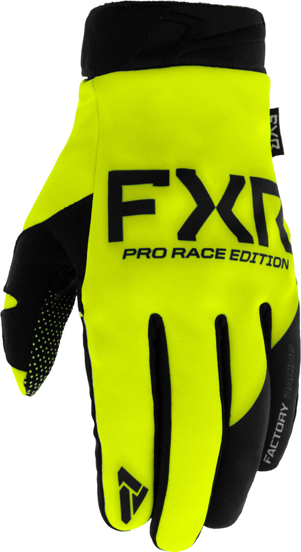 FXR Cold Cross Lite Mănuși de motocross galben/negru XS Figura 1
