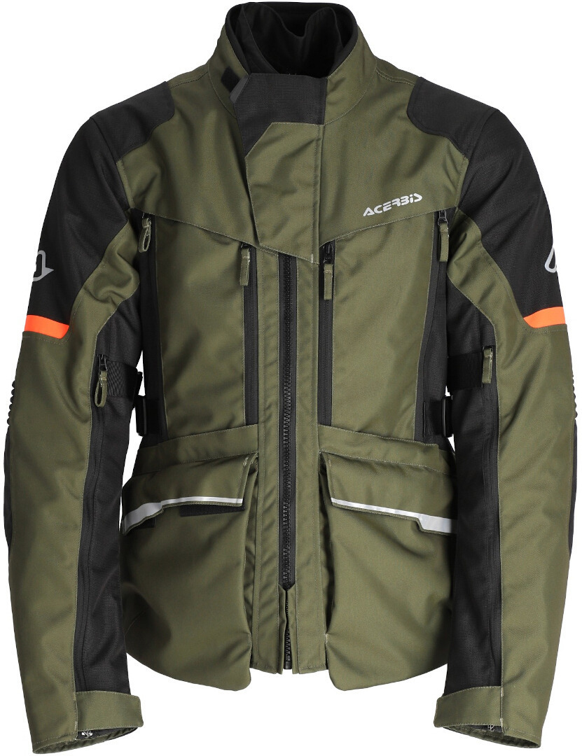 Side view of Acerbis X-Rover waterproof Motorcycle Textile Jacket
