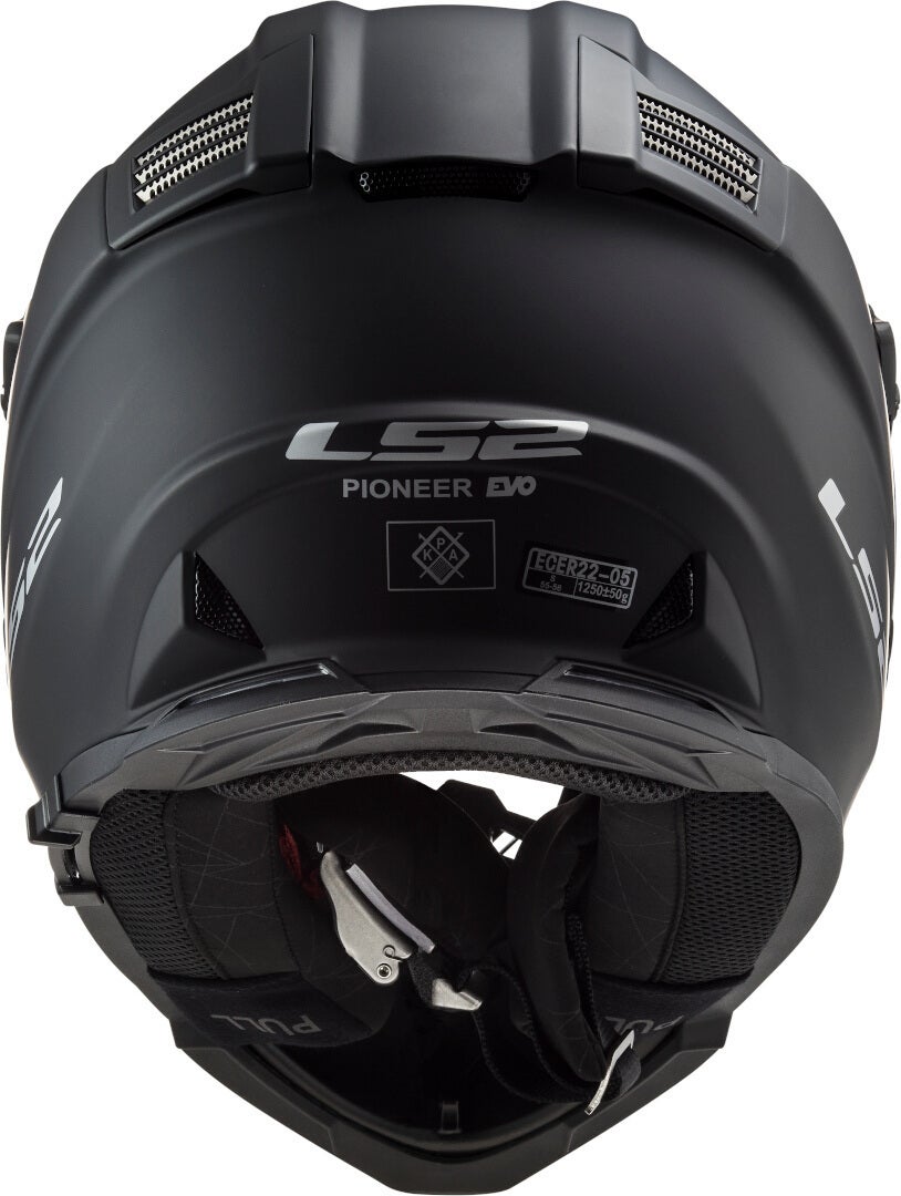 LS2 MX436 Pioneer Evo Casco Motocross nero opaco S (55/56) Figura 3