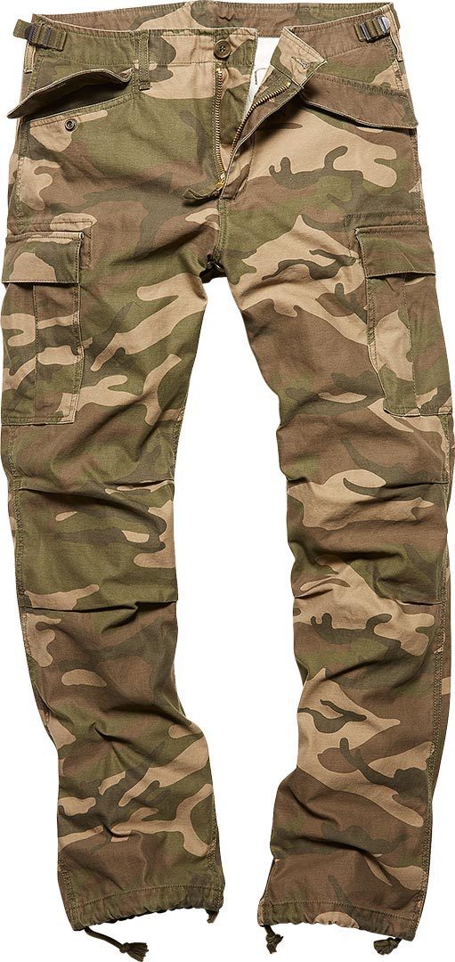 Vintage Industries M65 Heavy Satin Hose camouflage XL Abbildung 1