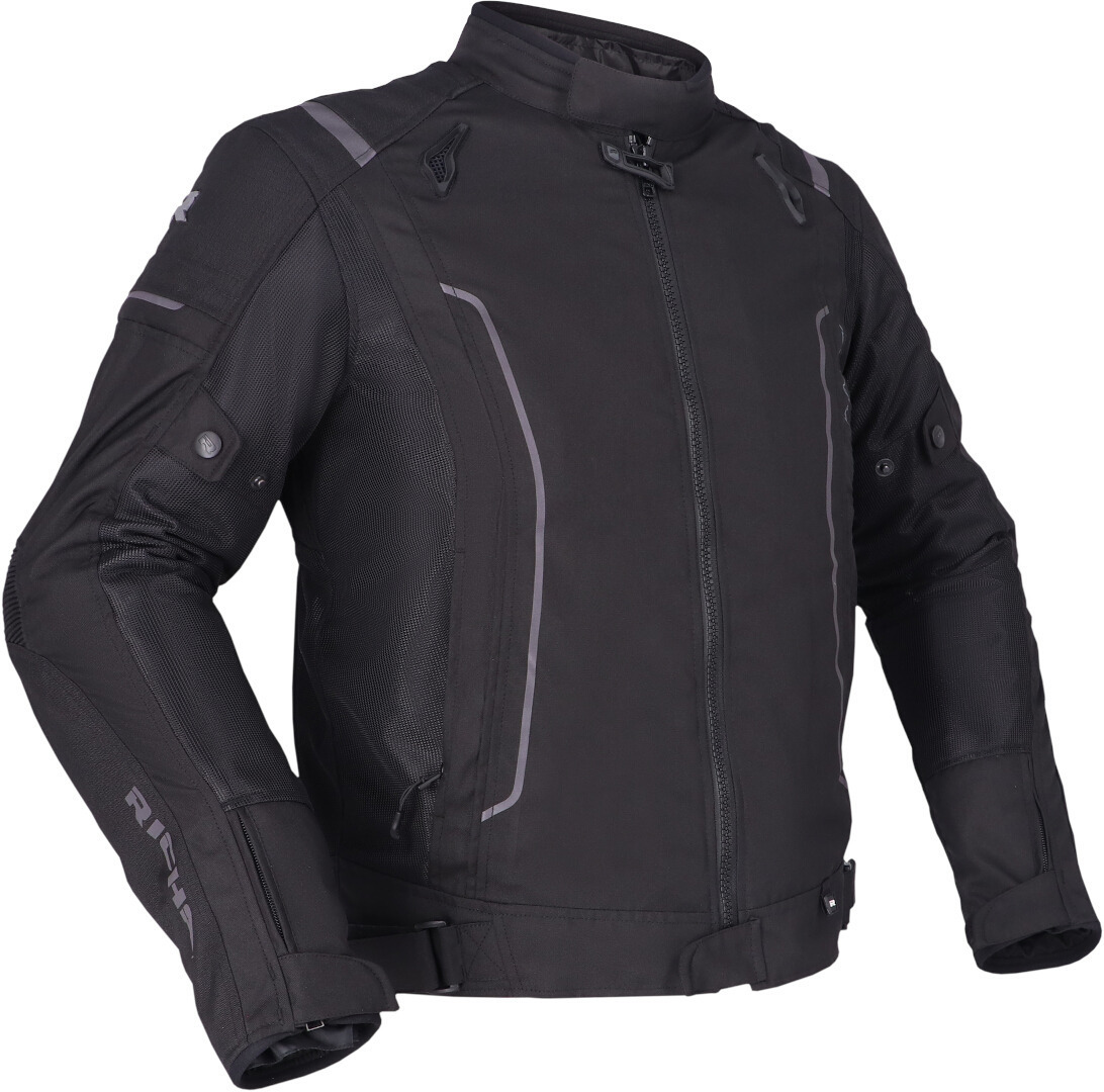 Richa Airstream 3 waterproof Motorcycle Textile Jacket black M Figure 1