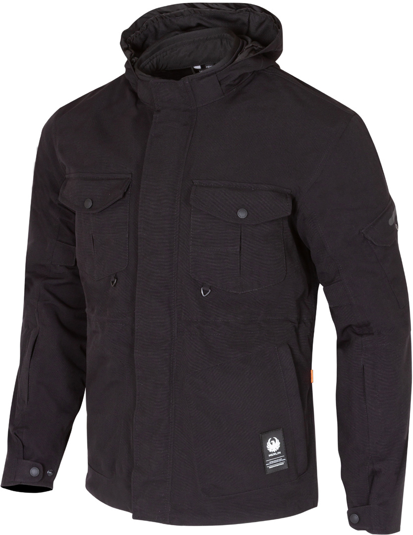 Merlin Jagger Urban Utility D3O Motorcycle Textile Jacket black XXL Figure 1