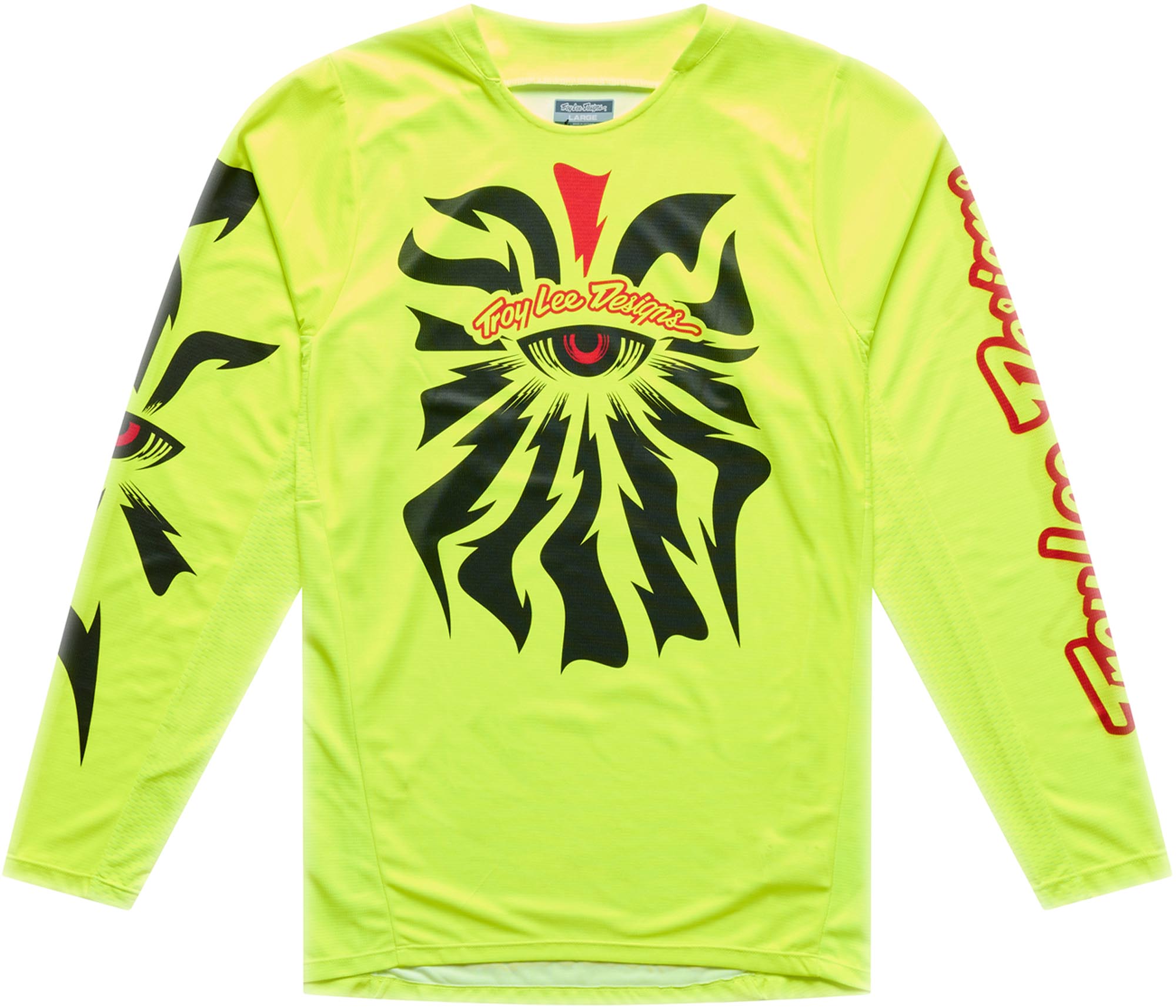 Troy Lee Designs GP Pro Cyclops Motocrosstrøje neongul XL Figur 1