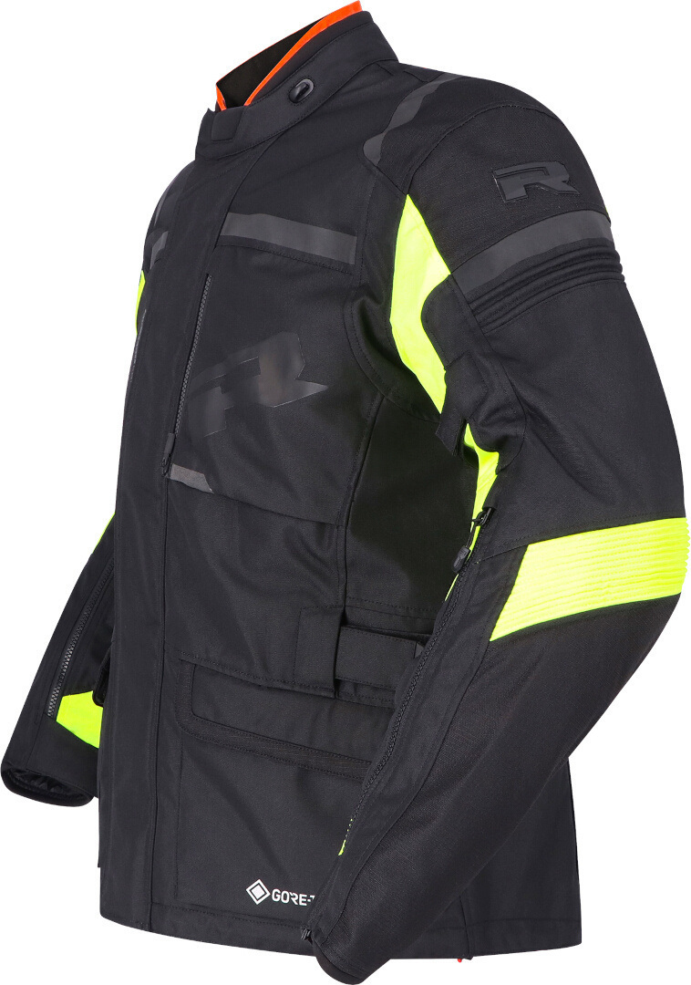 Richa Brutus Gore-Tex waterproof Motorcycle Textile Jacket black/yellow L Figure 2