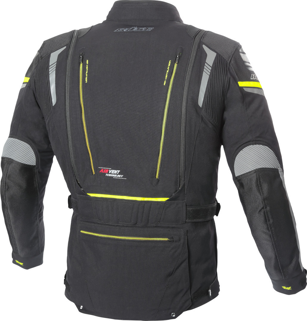 Büse Agadir Motorcycle Textile Jacket black/yellow 58 Figure 2