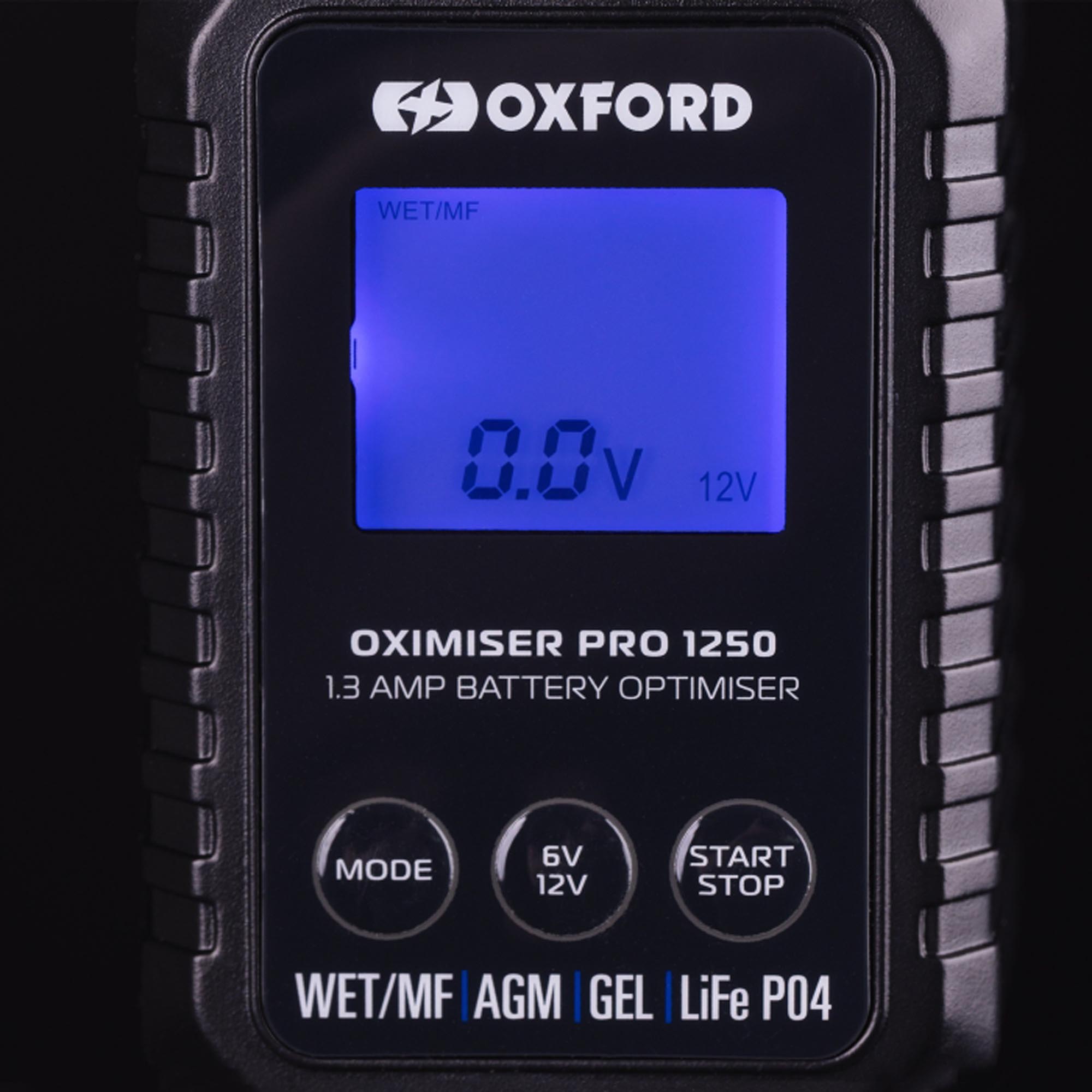Oxford Oximiser Pro 1250 Battery Charger UK Plug Figure 3