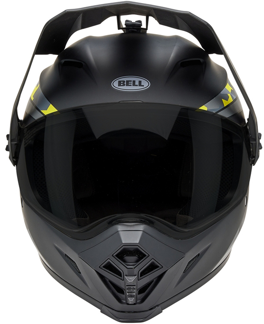 Bell MX-9 Adventure MIPS Enduro Hjälm grå/gul Man (57/58) Figur 9