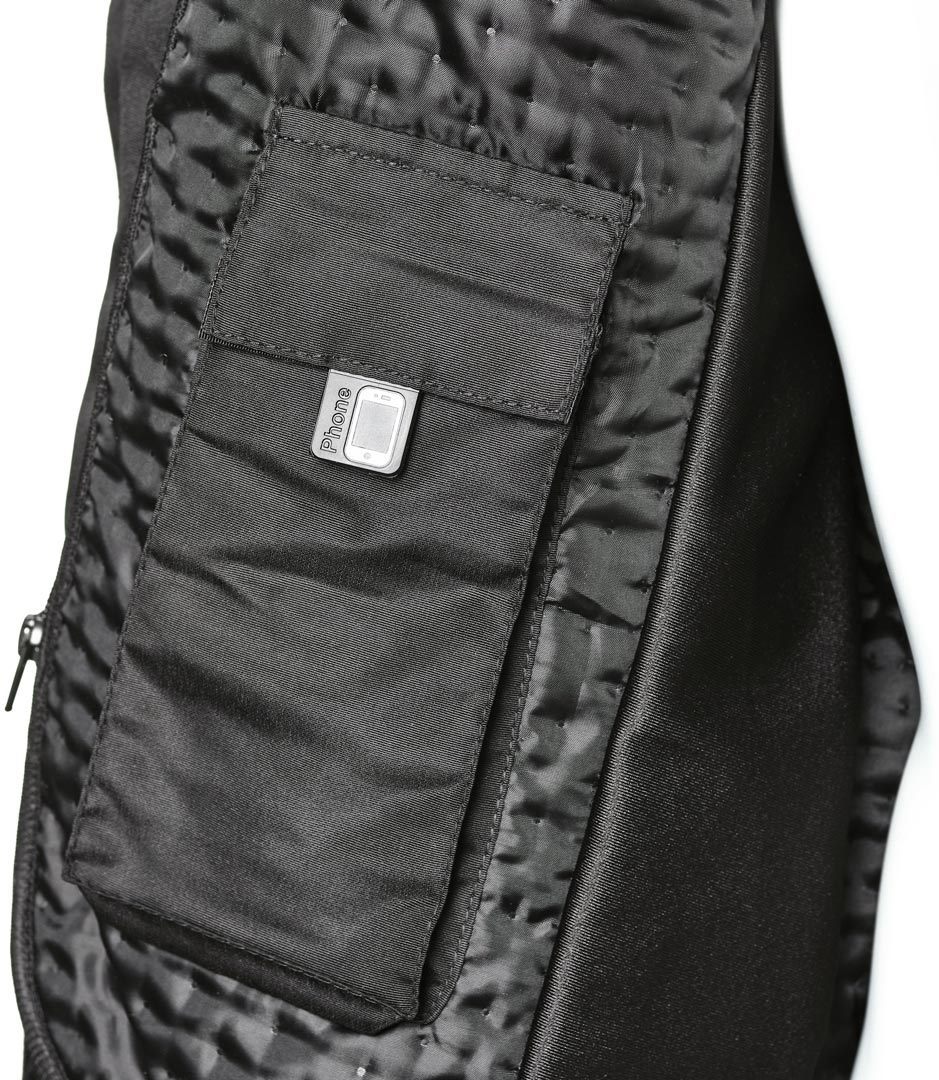 Side view of GMS Tigris waterproof Motorcycle Textile Jacket