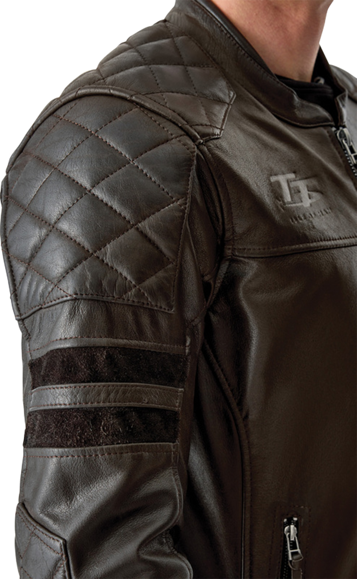 RST Hillberry D3O Motorrad Lederjacke braun 58 Abbildung 10