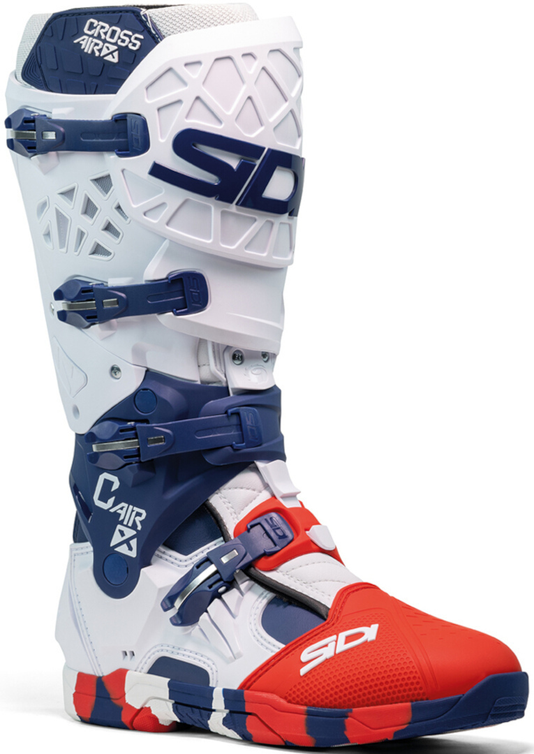 Sidi Crossair-X Motocross Boots white/red/blue 47 Figure 1