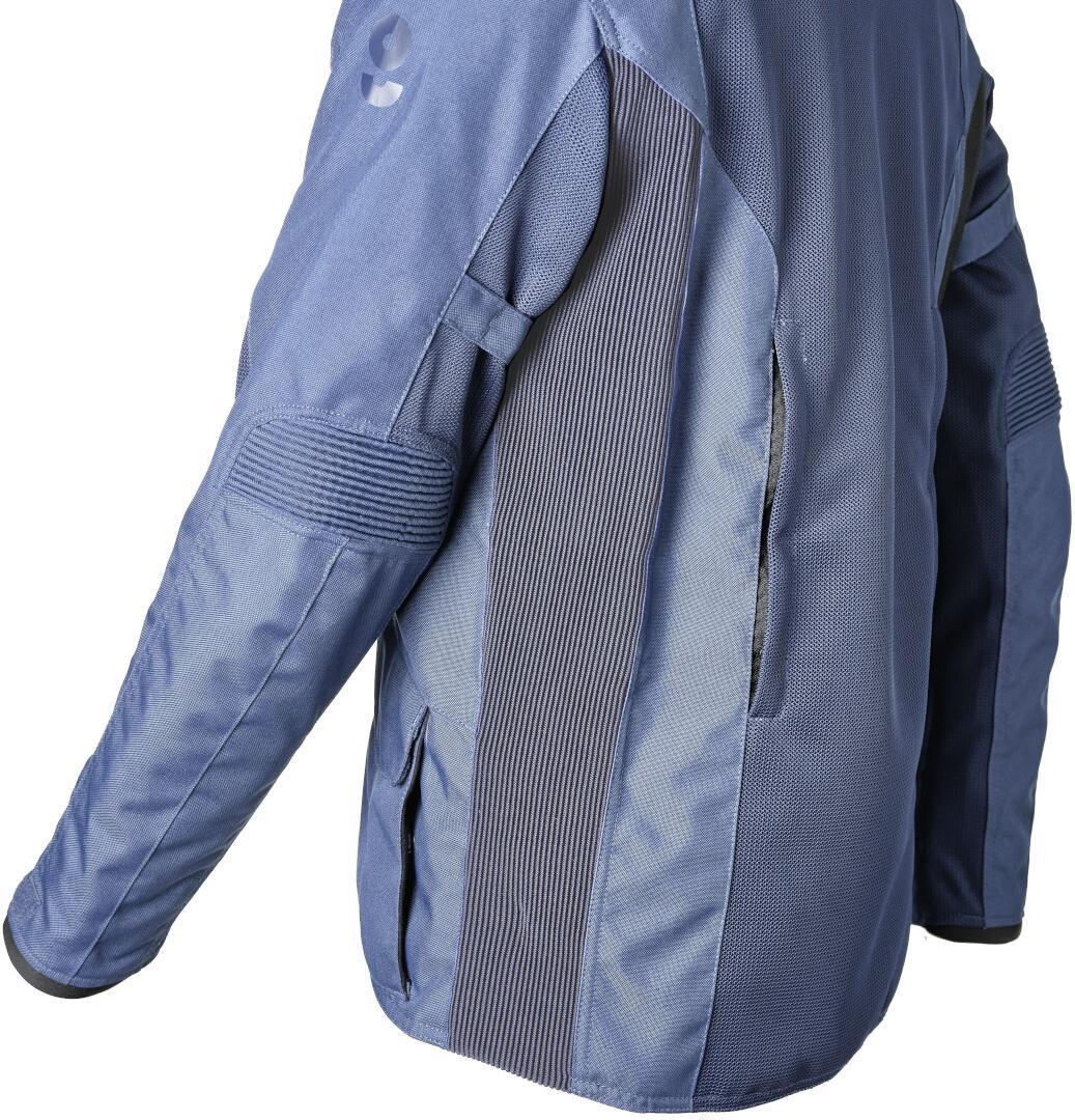 GMS FiftySix.7 Long Motorcycle Textile Jacket blue M Figure 4