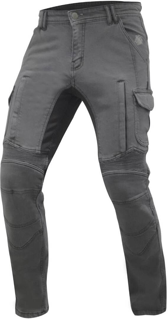 Trilobite Acid Scrambler Doublelayer Motorcykel Jeans grå 32/32 Figur 1