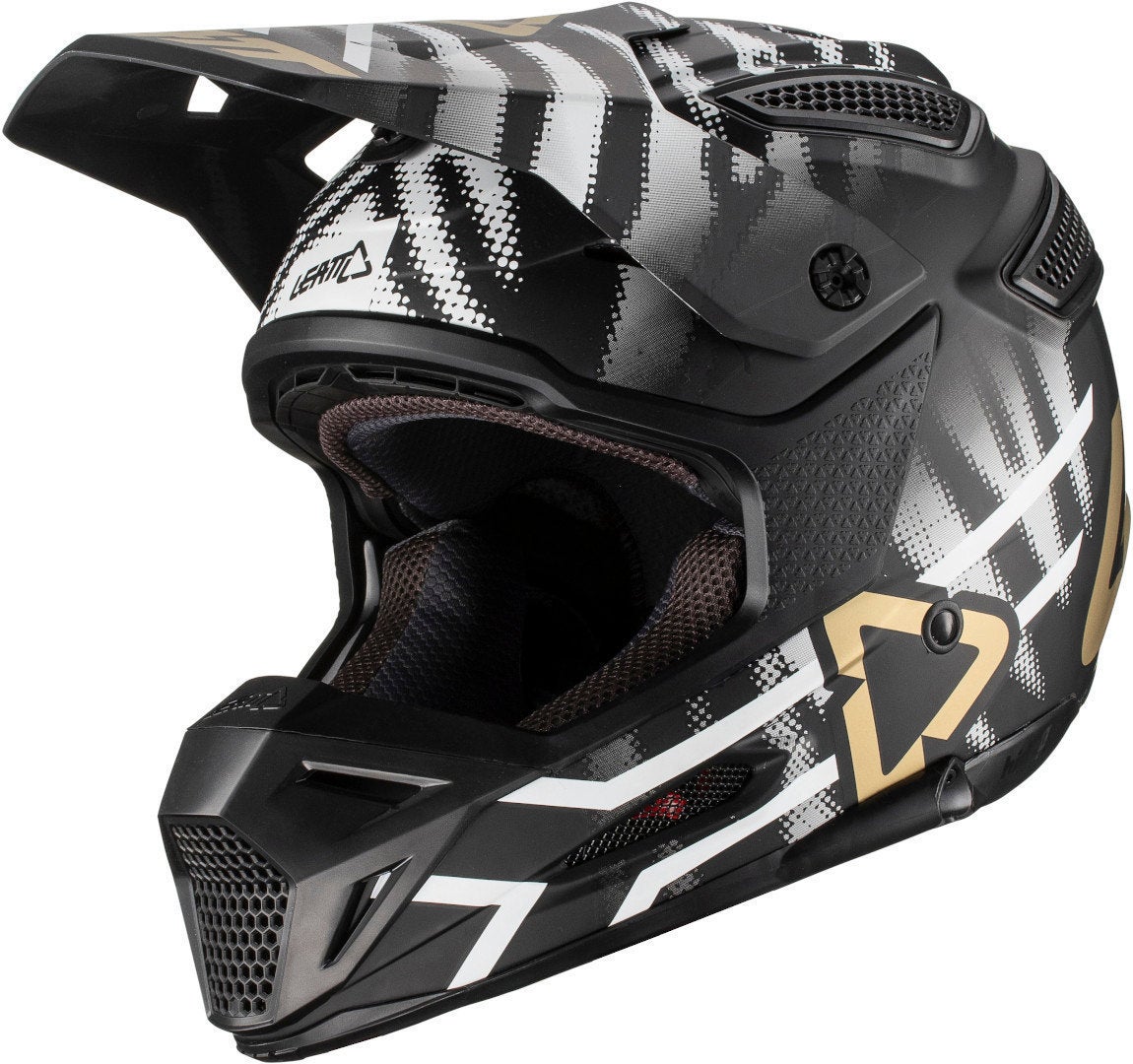 Leatt GPX 5.5 V20.2 Zebra Casco Motocross L (59/60) Figura 1