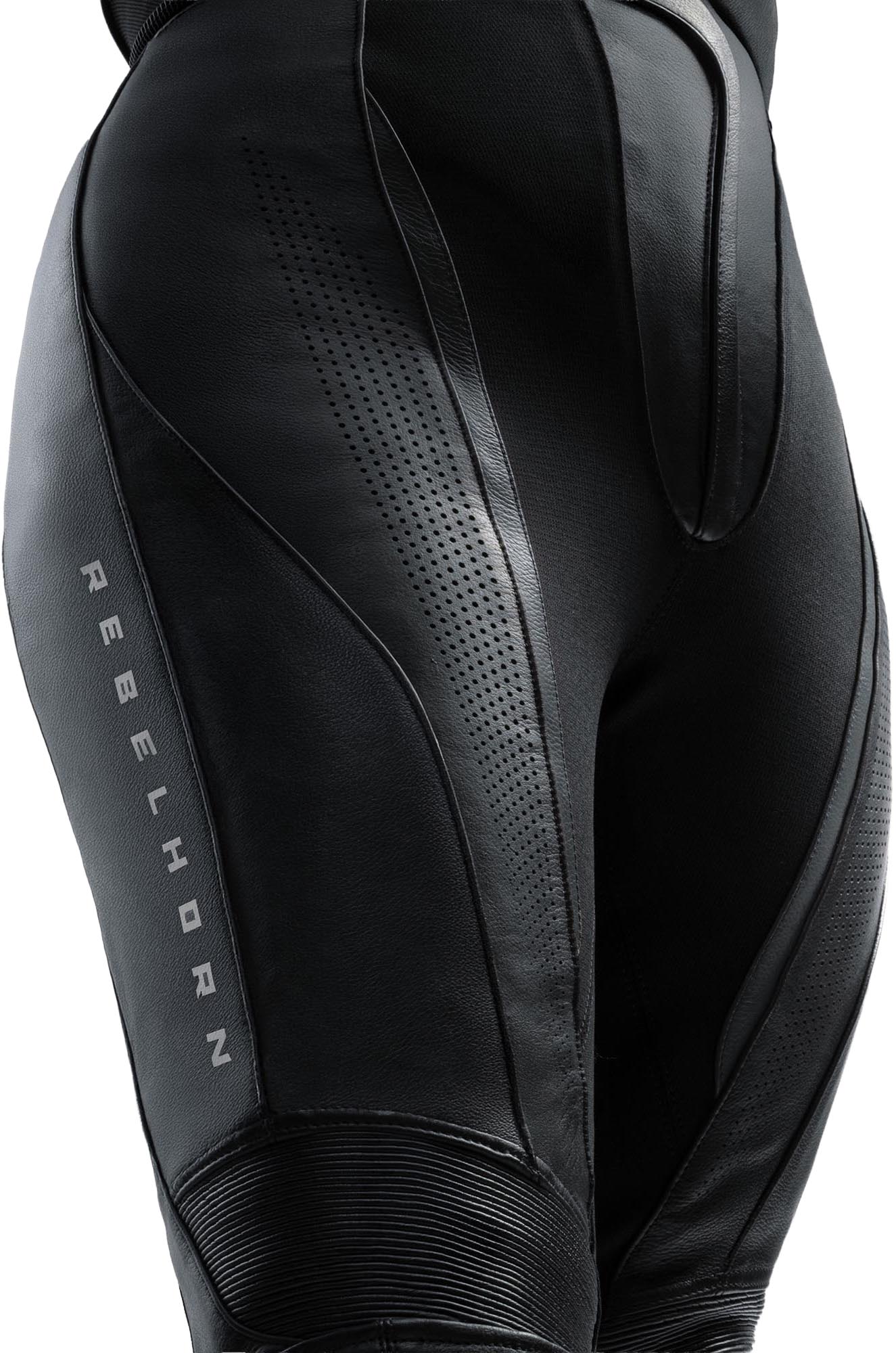 Rebelhorn Diva Ladies Motorcycle Leather Pants black 32 Figure 5